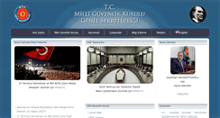 Desktop Screenshot of mgk.gov.tr